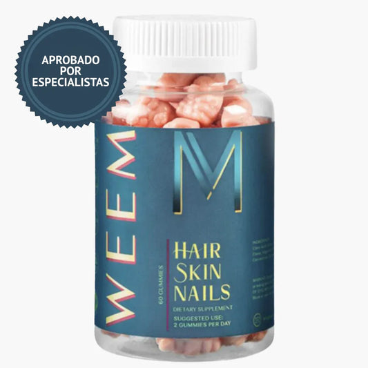 WEEM™ Probiótico 3 en 1 para Cabello, Piel y Uñas – Nutrición y Fortaleza