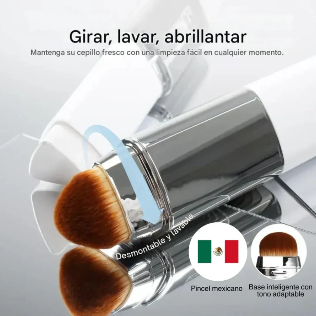 GlowMatch™ Base Camuflaje – Se ajusta a tu tono al instante