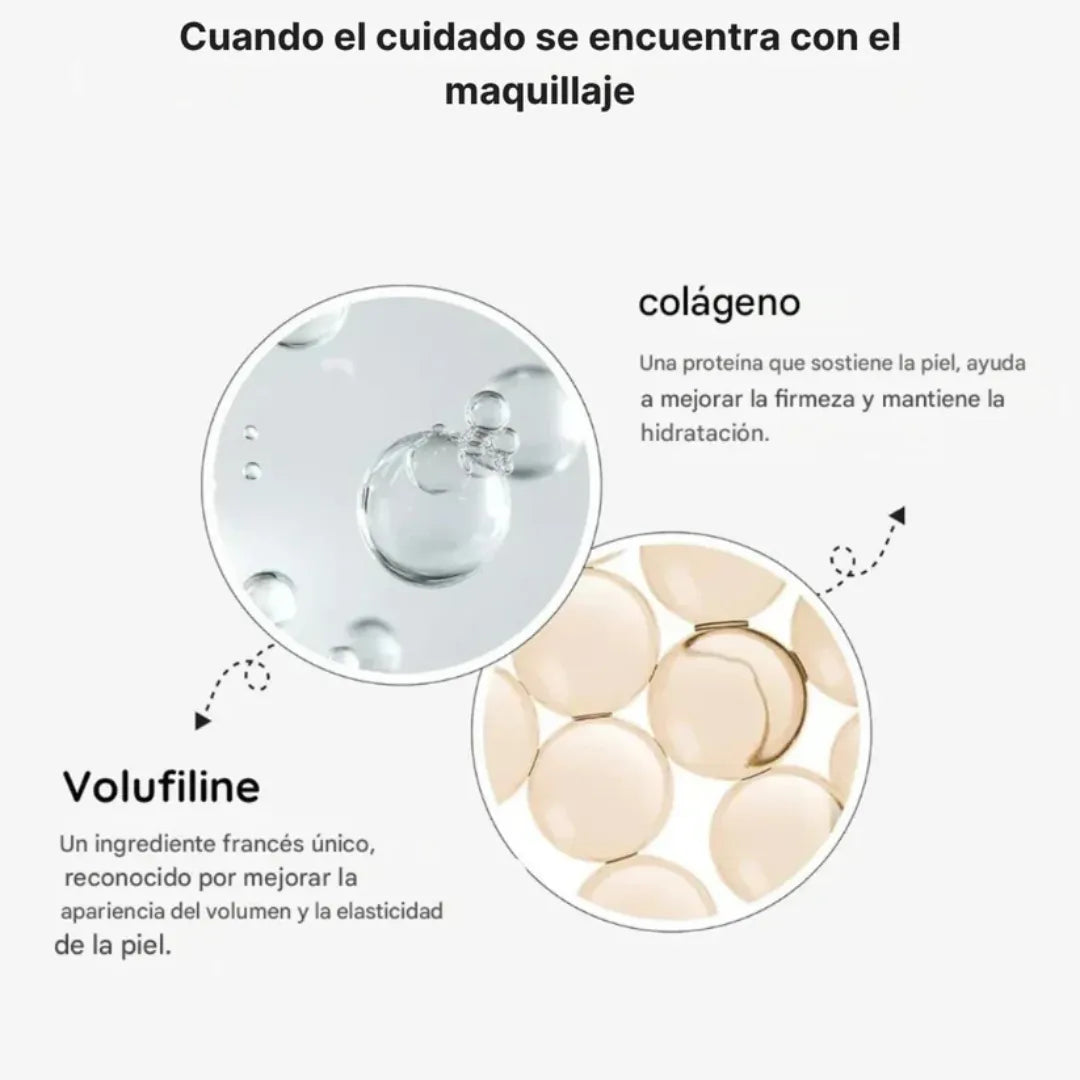 GlowMatch™ Base Camuflaje – Se ajusta a tu tono al instante